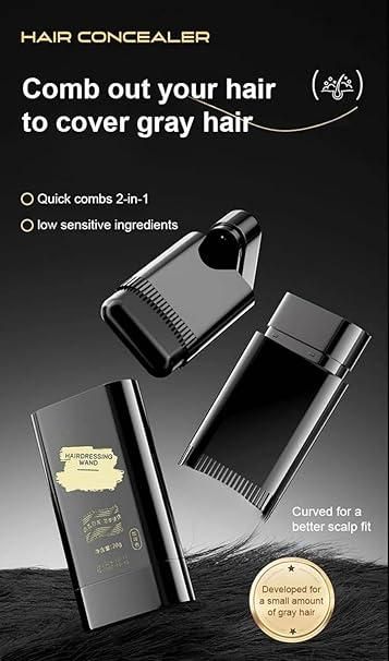 Instant White Hair Cover Quick, Easy & Natural Look