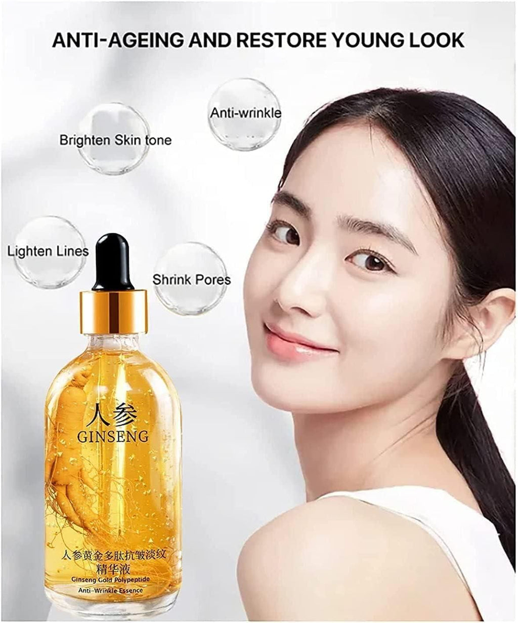 Ginseng Gold Polypeptide Anti-Ageing Serum For Youthful Skin